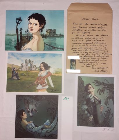 Béatrice Tillier – Ensemble de 11 signatures :...