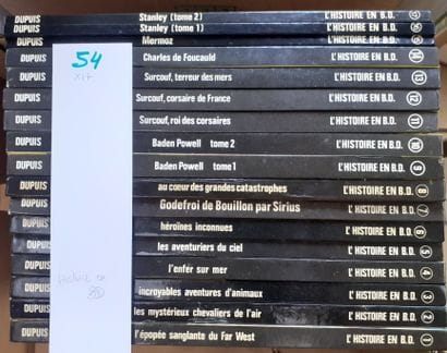 Histoire en BD : Ensemble des 17 albums de...