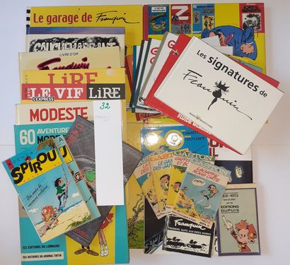 Franquin, divers : Ensemble de 27 albums...
