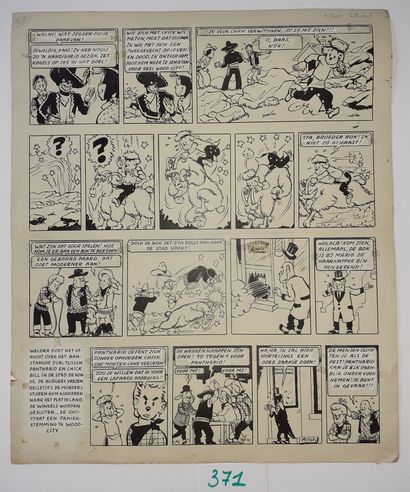 Tibet – Dessin original : Planche originale...
