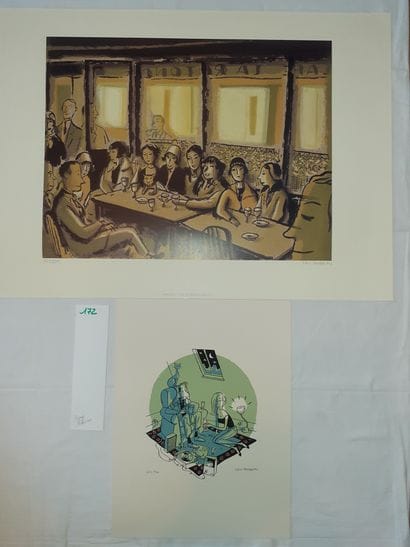 Dupuy Berbérian sérigraphie/offset : Ensemble...