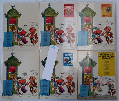Achille Talon – Ensemble de 6 albums : N°3,...