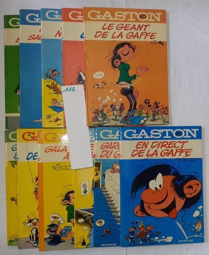 Gaston – Ensemble de 11 albums : 6 (petit...