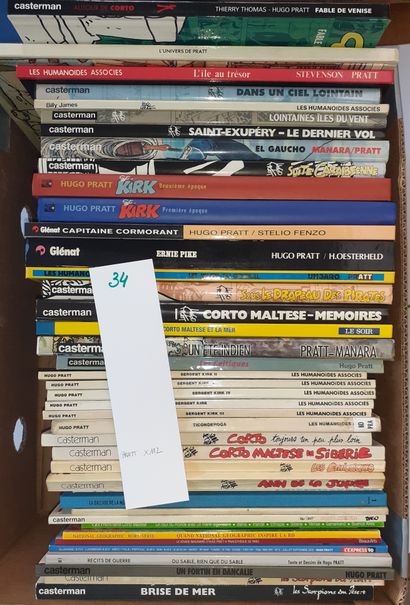 Pratt, divers : Ensemble de 112 albums et...