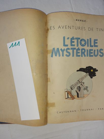 Tintin – Ensemble de 2 albums : L’étoile...