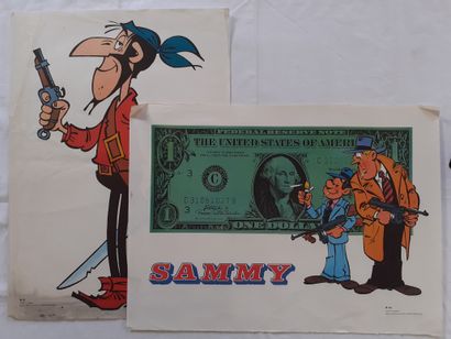 Posters Dupuis x 12 : Ensemble composé de...