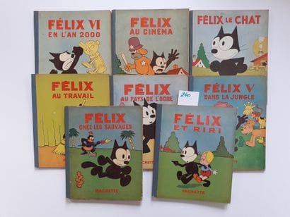 Félix le chat – Ensemble de 7 albums : N°1,...