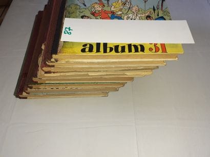 Spirou – Ensemble de 9 reliures : 22, 23,...