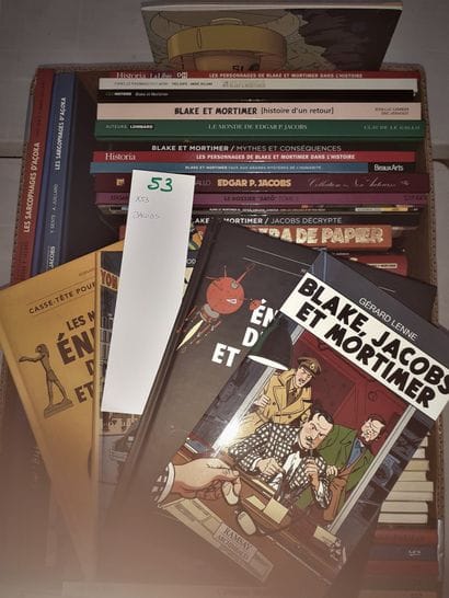 Jacobs divers : Ensemble de 53 albums de...