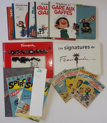 Franquin, divers : Ensemble de 27 albums...