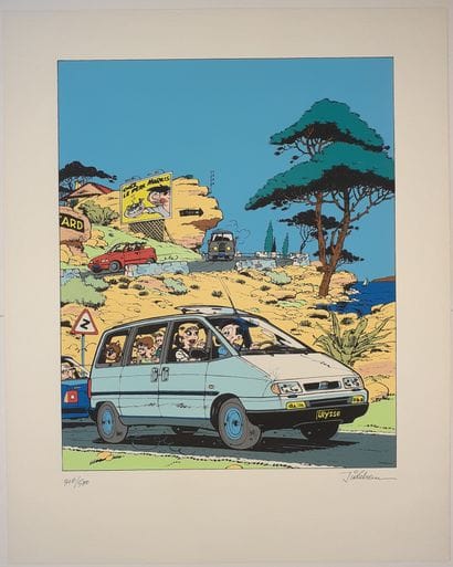 Jidéhem sérigraphie/offset : Tirage numéroté...