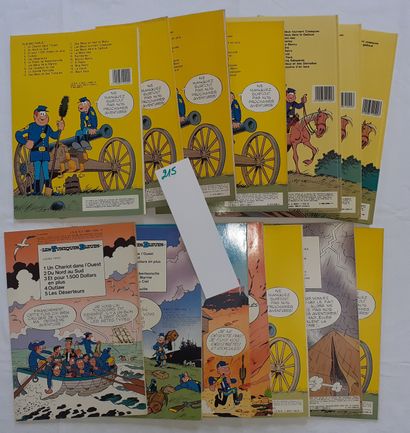 Tuniques bleues – Ensemble de 14 albums :...