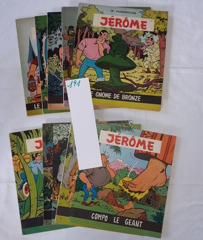 Jérôme – Ensemble de 10 albums : N°1 à 10....