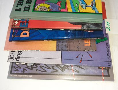 Moebius – Ensemble de 6 albums : L’homme...
