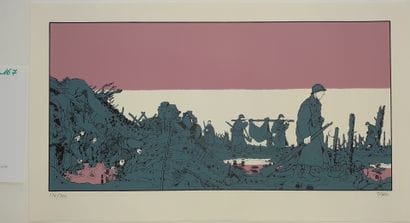 Tardi sérigraphie/offset : Tirage numéroté...