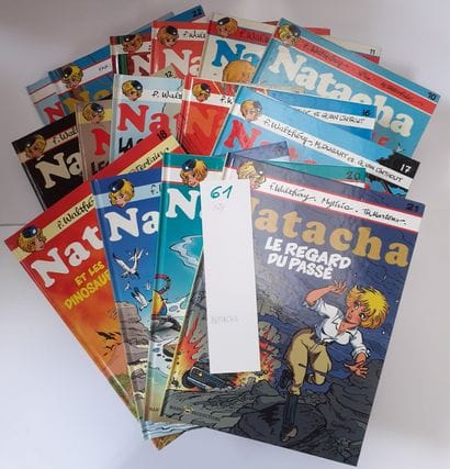 Natacha : Ensemble de 24 albums en EO. Tome...