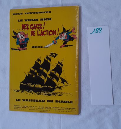 Vieux Nick n°1 : Pavillons noirs. Rare édition...