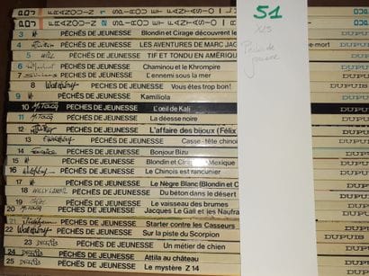 Péchés de jeunesse : 1 à 25. Très bon ét...