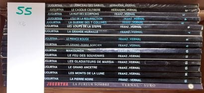 Jugurtha : Ensemble des 16 albums de la série...