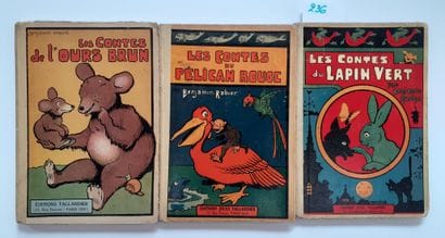 Benjamin Rabier – Ensemble de 3 albums :...