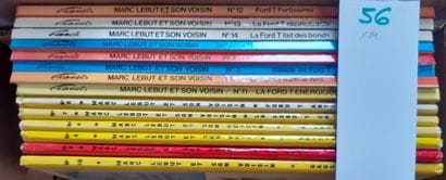 Marc Lebut : Ensemble de 14 albums. Tomes...