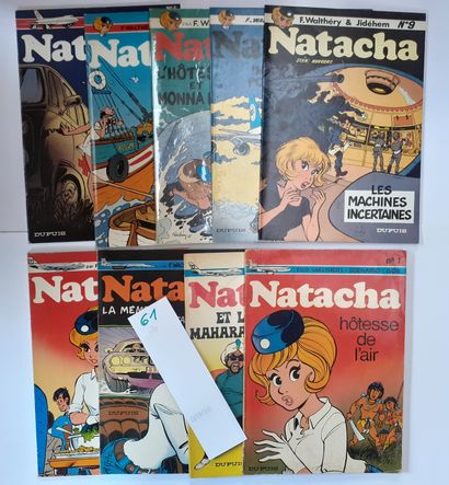 Natacha : Ensemble de 24 albums en EO. Tome...