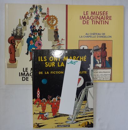 Hergé – Ensemble de 3 albums : Ils ont marché...