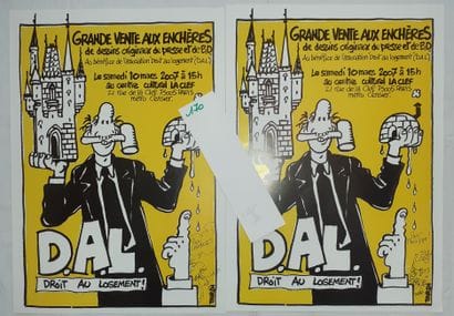 Tardi dédicaces : Ensemble de 2 affiches...