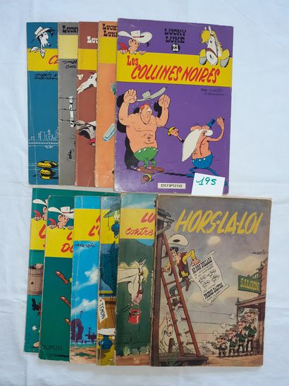 Lucky Luke – Ensemble de 11 albums : 6, 11,...