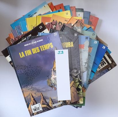 Timour : Ensemble des 32 albums de la série....