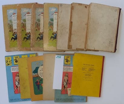 Tintin/divers – Ensemble de 13 albums : Quick...