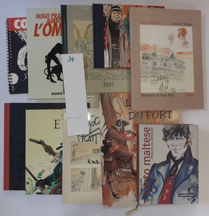 Pratt, divers : Ensemble de 112 albums et...