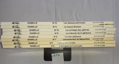 Isabelle – Ensemble de 8 albums : 4, 6, 7,...