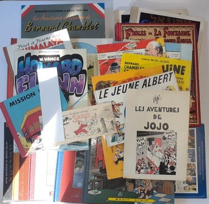 Jijé + divers : Ensemble de 26 albums. Très...