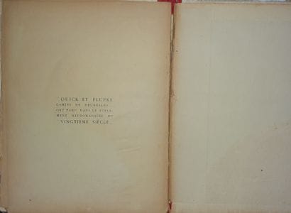 Quick et Flupke N&B – Ensemble de 2 albums :...