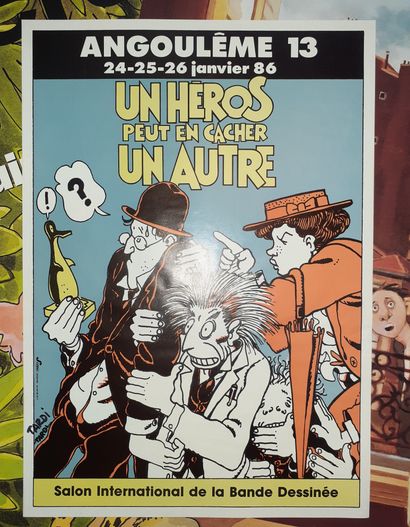 Tardi Affiches : Ensemble de 6 affiches (offset/dérigraphie)...