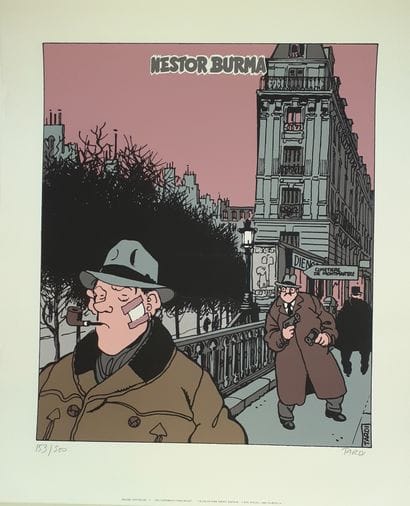Tardi sérigraphie/offset : Cimetière de Montmartre...
