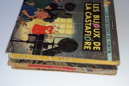 Tintin – Ensemble de 5 albums : Bijoux, Affaire,...