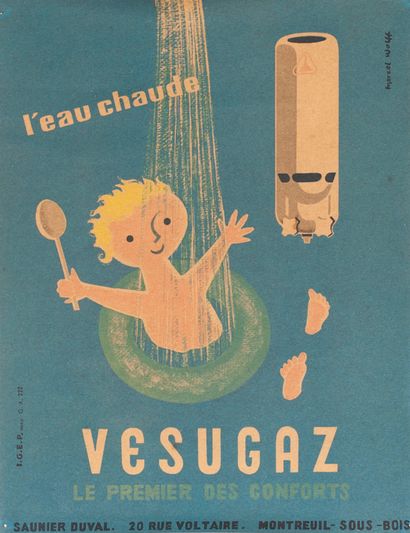 WOLFF Marcel. Hot water. Vesugaz the first...