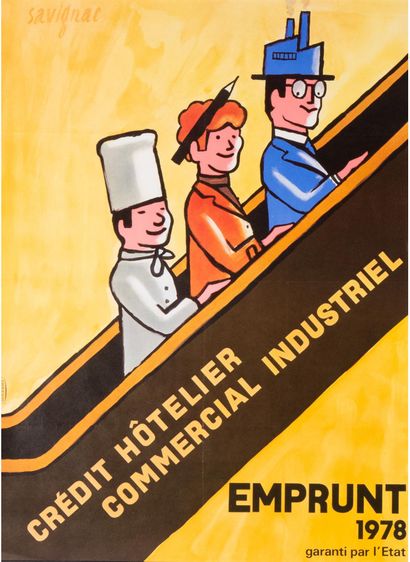 SAVIGNAC Raymond. Hotel, commercial and industrial...