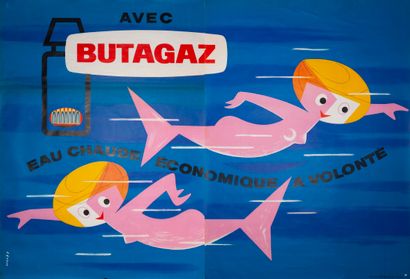 WOLFF Marcel. Butagaz. Economic hot water...