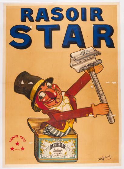 JARACH Albert. Razor Star. Kampfe Bros New...