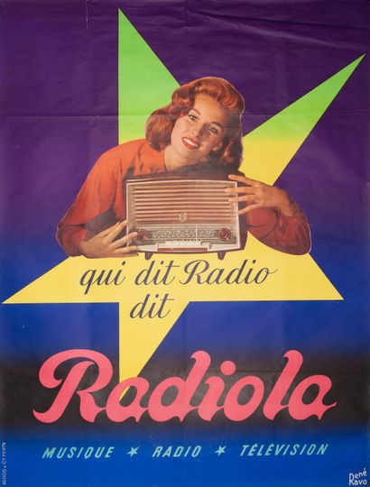 RAVO René. Who says radio says Radiola. Music,...