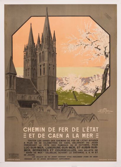 GEO DORIVAL. Railroad of the State and Caen...