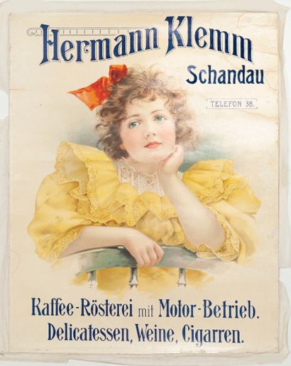 ANONYMOUS. Hermann Klemm Schandau. Kaffee-Rösterei...