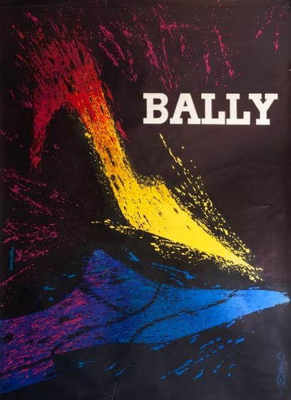 AURIAC Jacques. Bally. 1963. Lithographic...