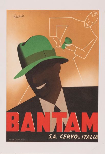 BOCCASILE Gino. Bantam. S.S. Cervo Italia....