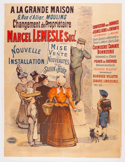 ANONYMOUS. At La Grande Maison. Sale of the...