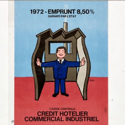 SAVIGNAC Raymond. 8.50% loan 1972 Crédit...
