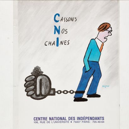 SAVIGNAC Raymond. Let's Break Our Chains....